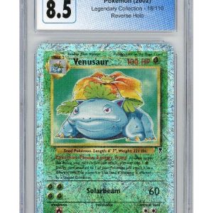 Venusaur 18/110 Reverse Foil CGC 8.5