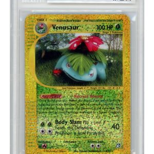 Venusaur 4/12 Box Topper BGS 8.5