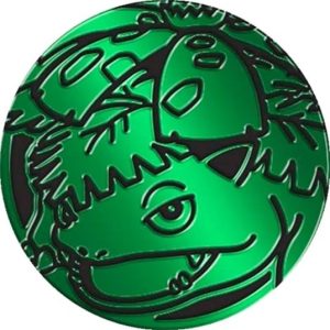 Venusaur Pokemon mønt (Grøn - Mirror Holo) - Stor