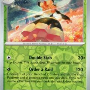 Vespiquen - 009/193 - Reverse