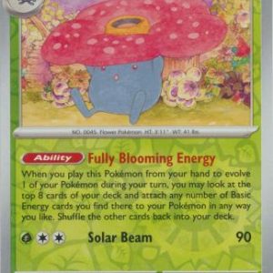 Vileplume - 045/165 - Reverse