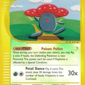 Vileplume - 69/165 - Reverse