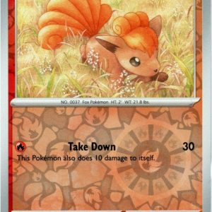 Vulpix - 16/191 - Reverse