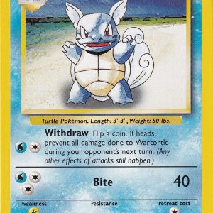 Wartortle - 42/102 - 4th Print