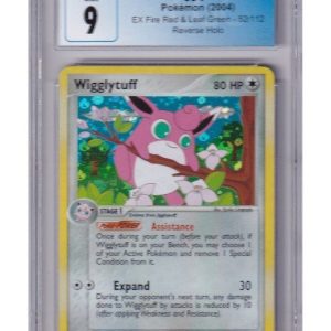 Wigglytuff 52/112 Reverse Foil CGC 9