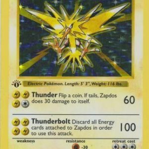 Zapdos - 16/102 - 1st Edition (Holo)