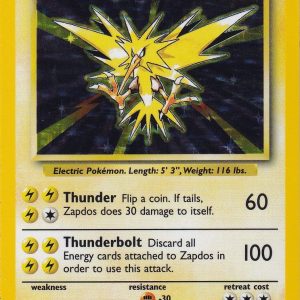 Zapdos - 16/102 - 4th Print (Holo)