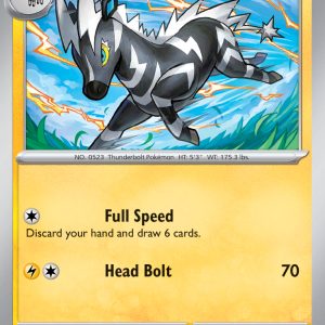 Zebstrika - SVP201 - Pokemon Scarlet & Violet promo