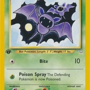 Zubat - 59/64 - 1st Edition
