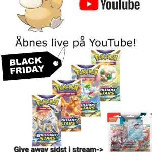 4 Booster pakker fra SWSH Brilliant Stars [Åbnes live på YouTube]