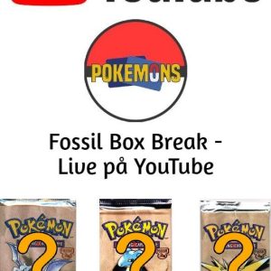 Fossil Booster pakke - live Box Break på YouTube