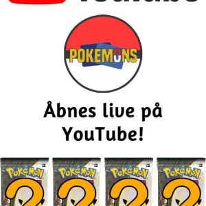 Pokemon SWSH Celebrations Booster Pack (4 stk) - live opening på YouTube