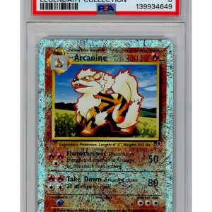 Arcanine 36/110 Reverse Foil PSA 8