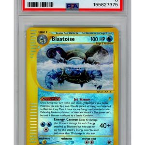 Blastoise 37/165 Reverse Foil PSA 8