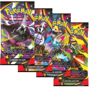 Booster Pack full artwork set (4 stk.) fra ME05 Pitch Black