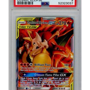 Charizard & Braixen GX 22/236 PSA 9