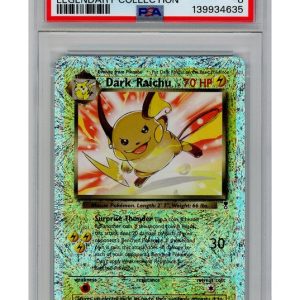 Dark Raichu 7/110 Reverse Foil PSA 8
