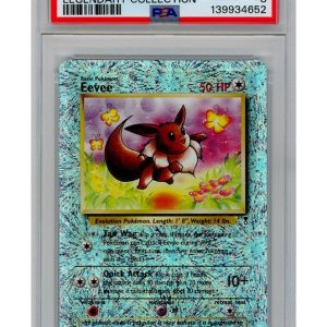 Eevee 74/110 Reverse Foil PSA 8