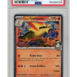 Ethan's Typhlosion STAFF 034/182 PSA 10