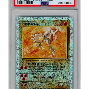 Hitmonlee 13/110 Reverse Foil PSA 8