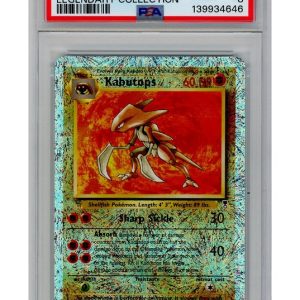 Kabutops 27/110 Reverse Foil PSA 8