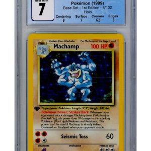 Machamp 8/102 1st Edition CGC 7