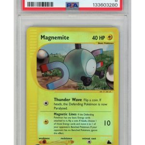 Magnemite 76/144 Reverse Foil PSA 8