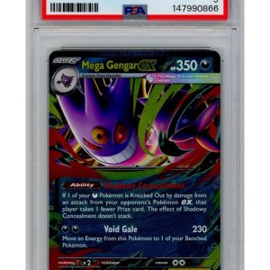 Mega Gengar ex 056/094 PSA 9