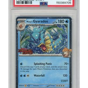 Misty's Gyarados STAFF 049/182 PSA 10