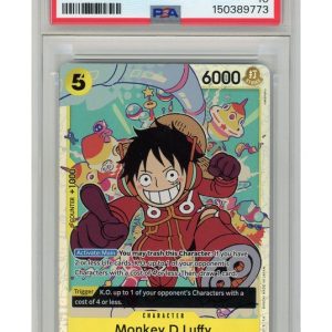 Monkey D Kuffy (One Piece) OP07-109 PSA 10
