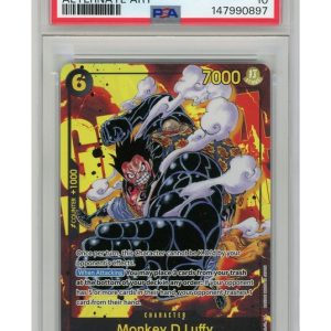 Monkey D. Luffy (Alternate Art) (One Piece) OP10-118 PSA 10