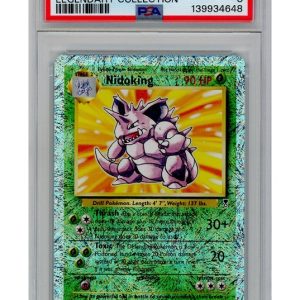 Nidoking 31/110 Reverse Foil PSA 8