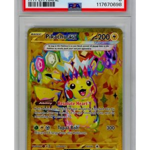 Pikachu ex 247/191 PSA 8