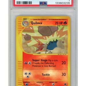 Quilava 91/165 Reverse Foil PSA 7