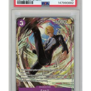 Sanji (Alternate Art) (One Piece) OP12-070 PSA 10