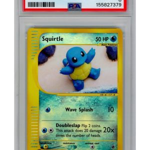 Squirtle 131/165 Reverse Foil PSA 8