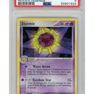 Starmie 49/101 Reverse Foil PSA 9