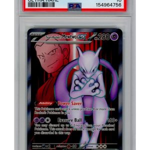 Team Rocket's Mewtwo ex 213/182 PSA 10
