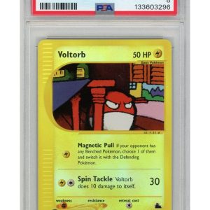 Voltorb 113/144 Reverse Foil PSA 8