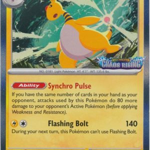 Ampharos - MEP075 (Prerelease) - Pokemon Mega Evolution promo