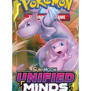 Booster Pack - S&M Unified Minds - Mewtwo Pack art