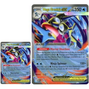 Mega Greninja ex - MEP081 (3D effekt) - JUMBOkort