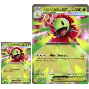 Mega Meganium ex - MEP034 (3D effekt) - JUMBOkort