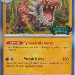 Tyrantrum - MEP066 (Prerelease) - Pokemon Mega Evolution promo