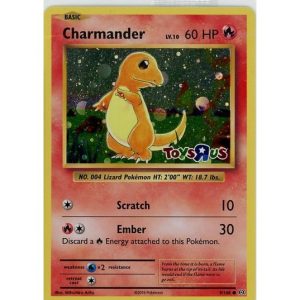 Charmander - 9/108 - Toys R Us Stamp - Sealed