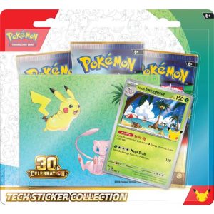 Alolan Exeggutor tech sticker collection (3 stk.) - ME05.5 30th Celebration