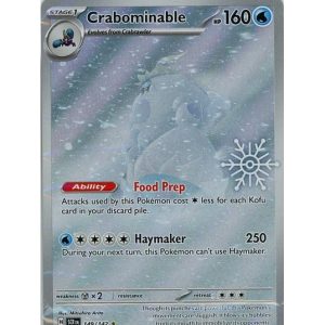 Crabominable - 149/142 - Snowflake Stamp - Sealed