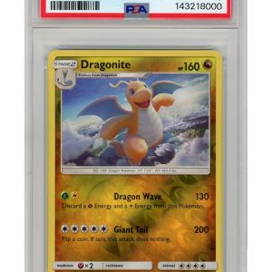 Dragonite 96/149 Reverse Foil PSA 8