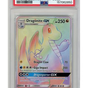 Dragonite GX SM156 PSA 4