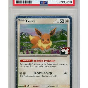 Eevee League Stamp 143/191 PSA 9